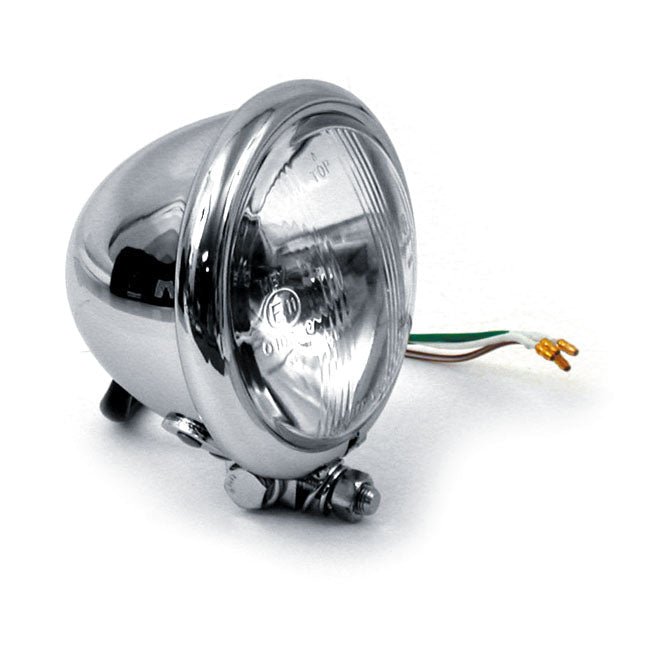 Bates 4-1/2" Headlight Chrome