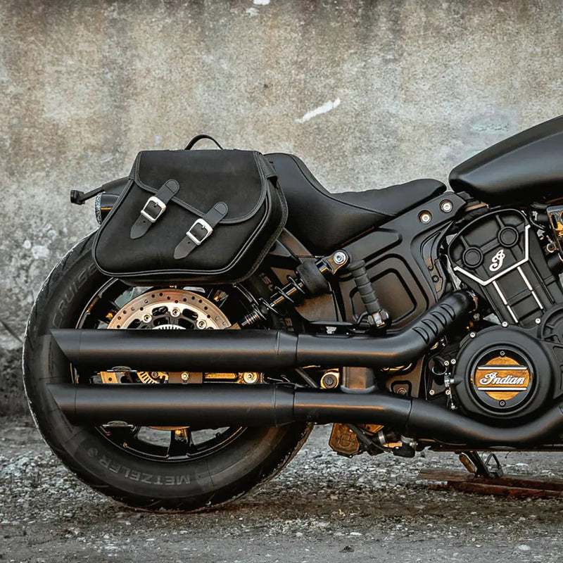 Longride Heritage 23L Click-On Motorrad-Satteltaschen-Set