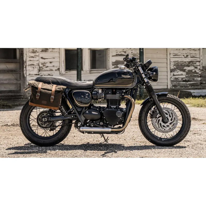 Longride Mini Patriot Roll Top 12L Universal-Motorrad-Satteltasche