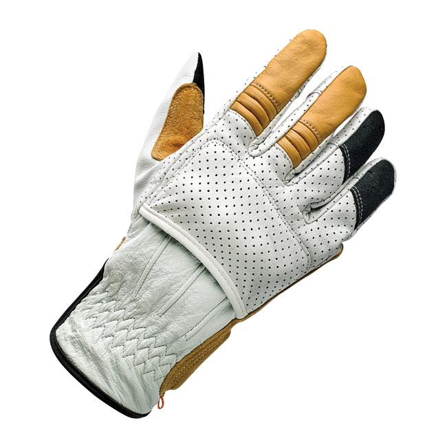 Biltwell Gloves Cement / XS Biltwell Borrego Motorcycle Gloves Customhoj