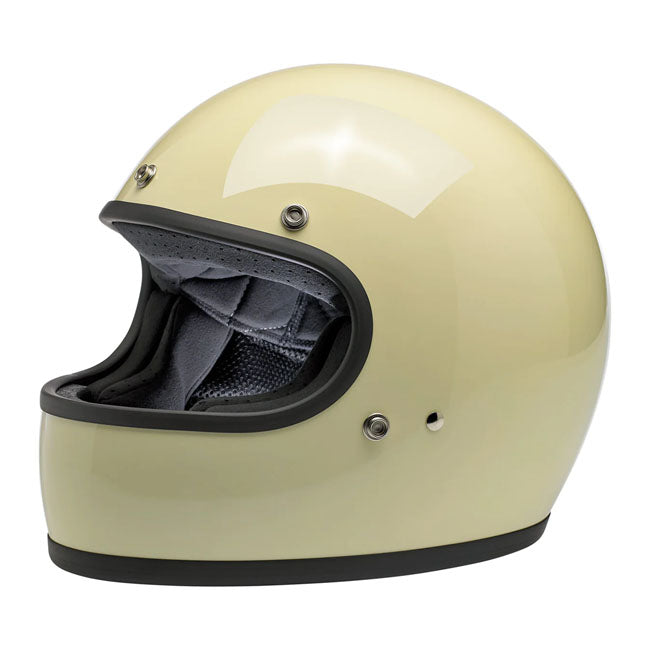 Biltwell Gringo Motorcycle Helmet XS (53-54cm) / Vintage White