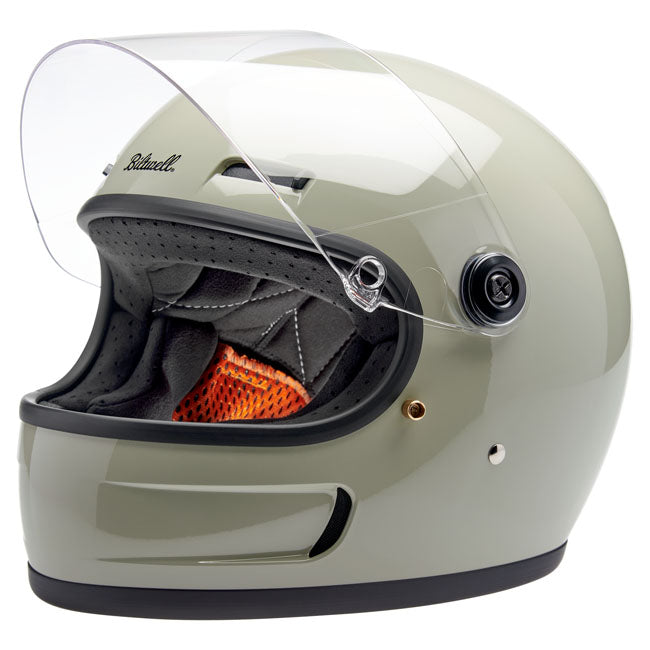 Biltwell Gringo SV Motorcycle Helmet Chalk Grey / XS (53-54cm)  - Customhoj