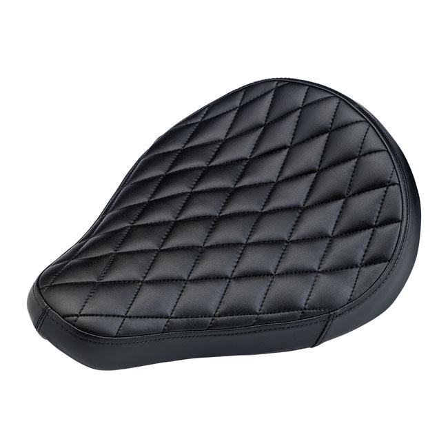 Biltwell Midline Solo Seat Smooth / Diamond / Tuck & Roll Diamond