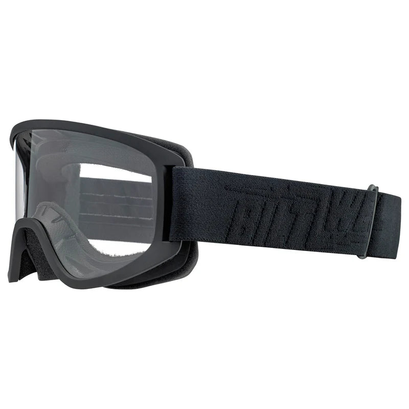Biltwell Moto 2.0 Motorcycle Goggles Blackout  - Customhoj