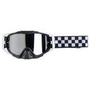 Biltwell Ridgeline Motorcycle Goggles Checkers  - Customhoj