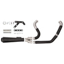 Black Duck Fighter EC Euro Approved 2-into-1 Exhaust for Harley 18-24 Softail (excl. Breakout / Fat Boy) (Euro 5 approved) / Straight / Matte Black  - Customhoj