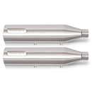 Black Duck RaidRunner EC Euro Approved Slip-On Mufflers for Harley 14-22 XL Sportster (Euro 3/4/5 approved) / Chrome  - Customhoj