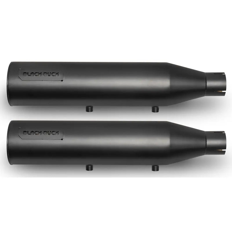 Black Duck RaidRunner EC Euro Approved Slip-On Mufflers for Harley 14-22 XL Sportster (Euro 3/4/5 approved) / Matte Black  - Customhoj