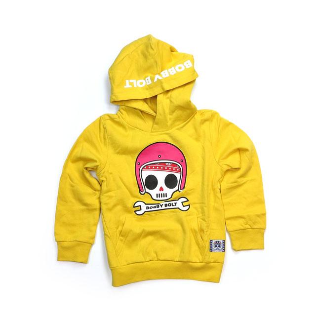 Bobby Bolt Bibbi Kids Hoodie Yellow