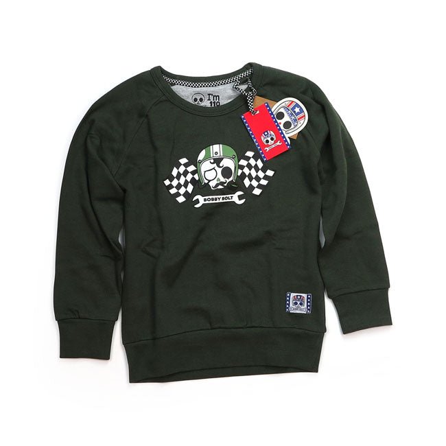 Bobby Bolt Sir Bobby Sweater Green