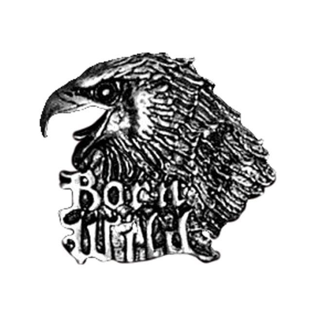 Born Wild Eagle Pin