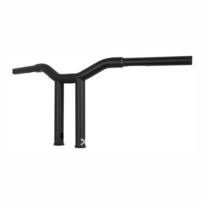 Burly Dominator Straight 1-1/4" T-Bar Handlebars 10” Rise