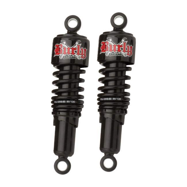 Burly Slammer 10.5" Shocks Sportster 86-21 Sportster 86-03 / Black