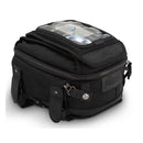 Burly Voyager Motorcycle Tank / Tail Bag Black Cordura  - Customhoj