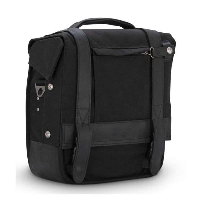 Burly Voyager Saddlebag Black