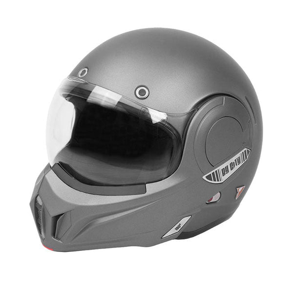 By City 180 Tech Modular / Flip-up Motorcycle Helmet Gray / XS (53-54cm)