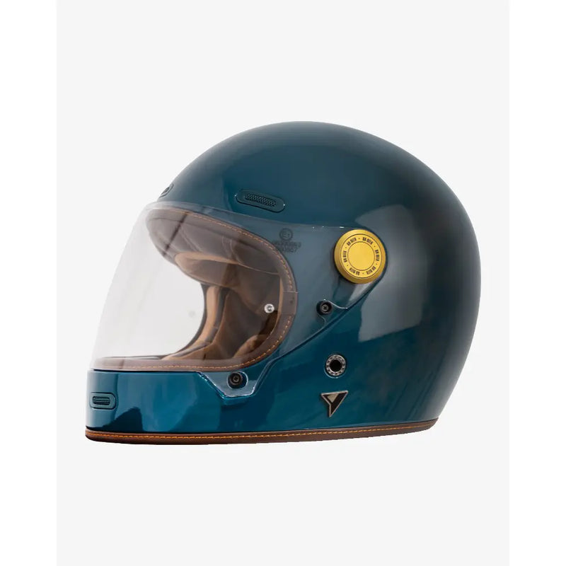 By City Roadster III Integral Motorcycle Helmet Blue / XS (53-54cm)  - Customhoj