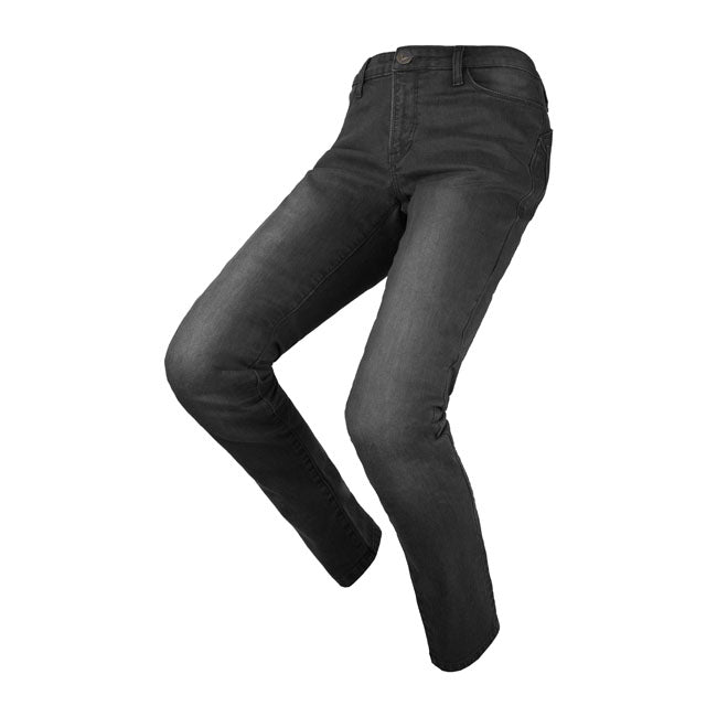 By City Route Ladies Motorcycle Jeans Black / 28