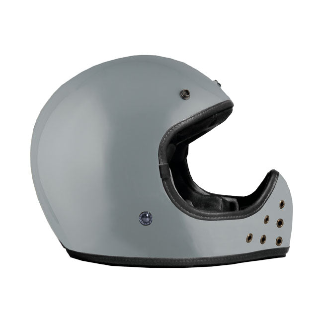 By City The Rock Retro Motocross Motorcycle Helmet  - Customhoj