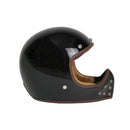 By City The Rock Retro Motocross Motorcycle Helmet  - Customhoj