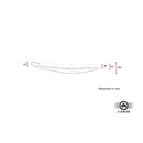 C-Racer Flat Cafe Racer/Scrambler Seat Black Yamaha SR400/500