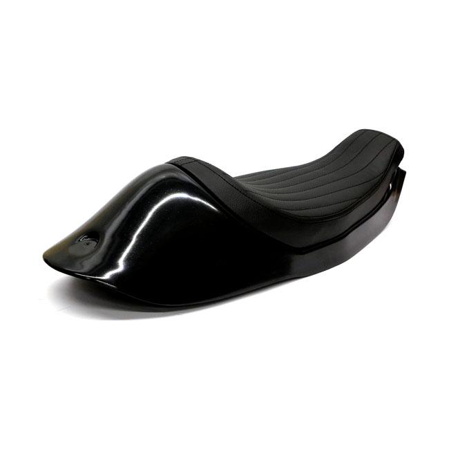 C-Racer Sportster Cafe Racer Seat Black XL 01-21