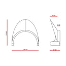 C-Racer Universal Cafe Racer Front Mask No11