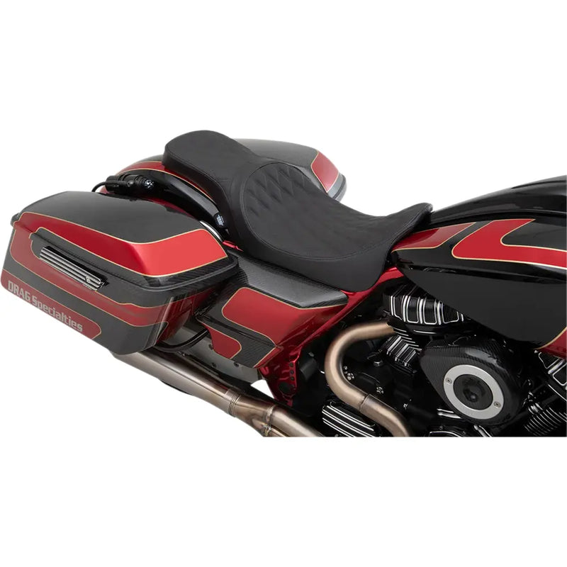 Drag Specialties Predator 2-Up Sitz für Harley 