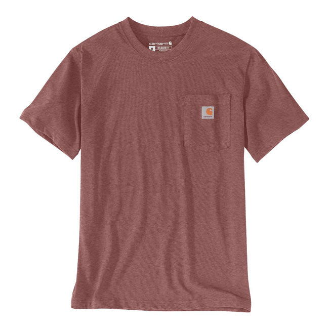 Carhartt K87 Heavy Weight Pocket T-Shirt Apple Butter Heather / S