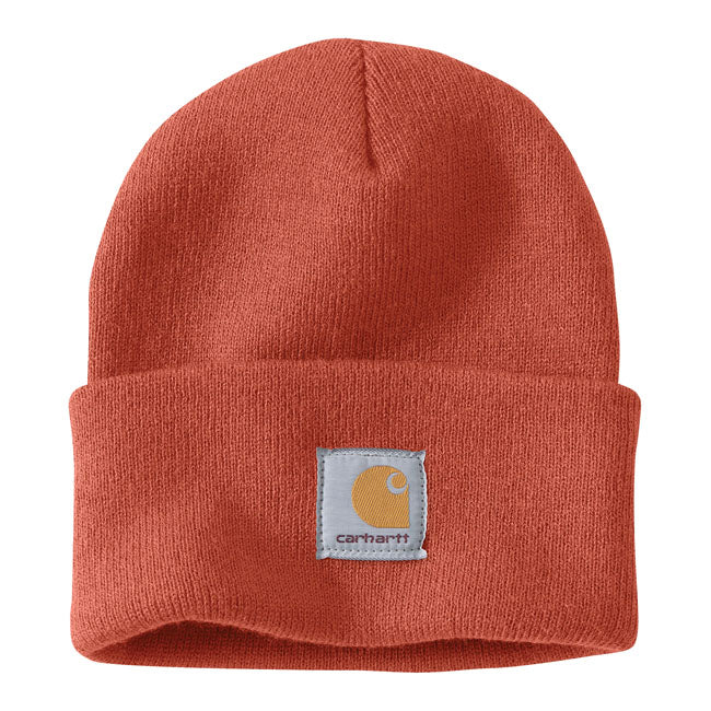 Carhartt Rib Knit Watch Hat Desert Orange