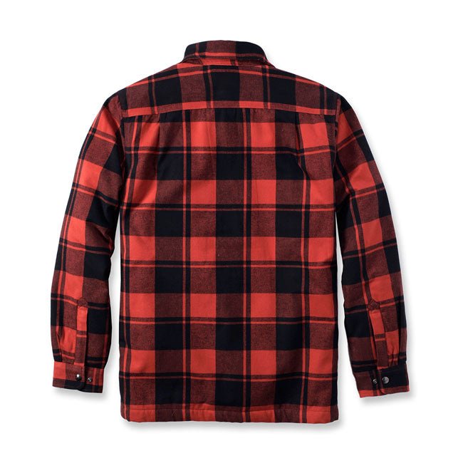 Carhartt Sherpa Lined Flannel Plaid Shirt