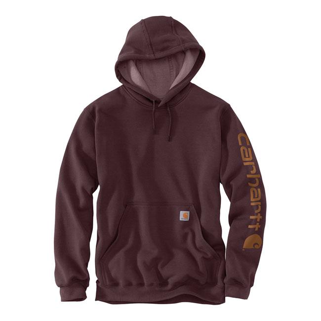 Carhartt Sleeve Logo Hoodie Port / S