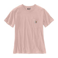 Carhartt Women Pocket T-Shirt Ash Rose / XS