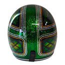 Cavalero Slimline Alligator Flake Low Profile Open Jet Helmet