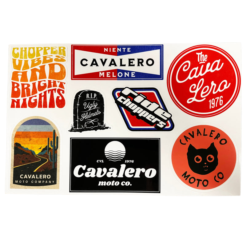 Cavalero Sticker Set