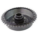 Chrome Rear Brake Drum for Harley 45" WL Side Valve (Repl. 41401-41 & 4032-41N)