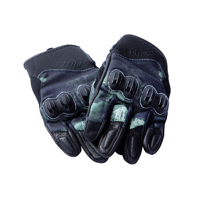 Claw Switch Summer Motorcycle Gloves black Camo / S