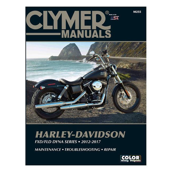 Clymer Service Manual Dyna 12-17 12-17 Dyna models