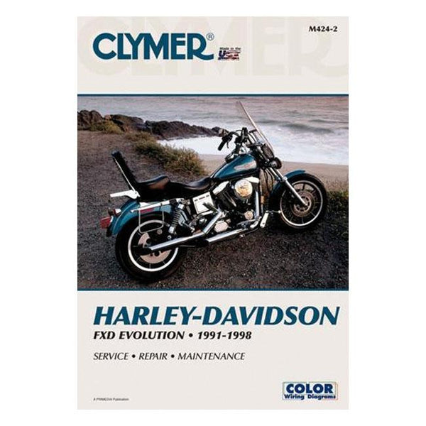 Clymer Service Manual Dyna 91-98