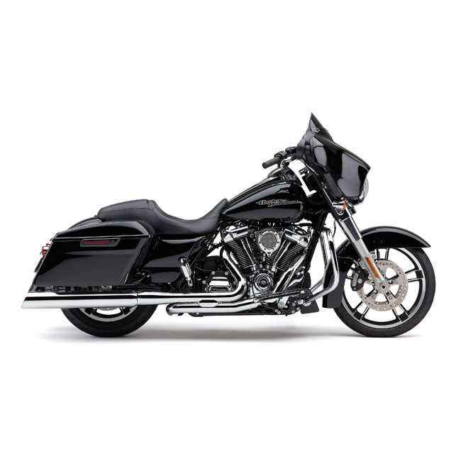 Cobra 4" 909 Upper Cut Slip-On Mufflers for Harley