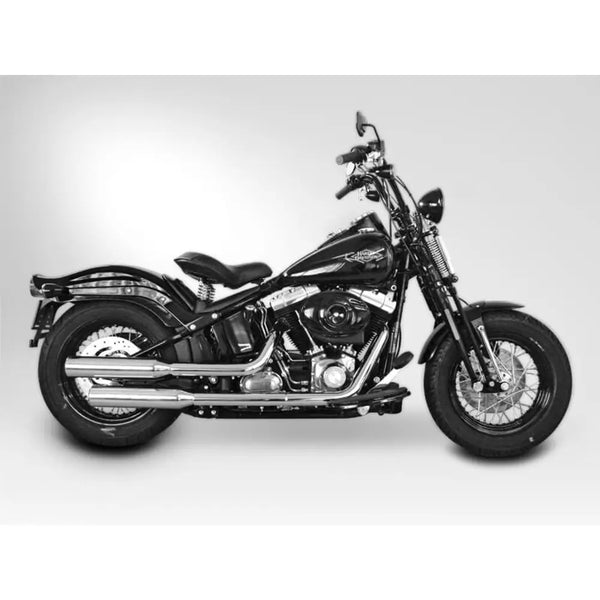 Miller Hunter Euro 3/4 Slip-On Schalldämpfer für Harley