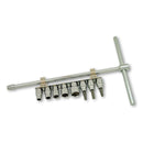 Cruztools T-handles Set Cruztools Drive Sliding T-handle Set with Sockets Customhoj