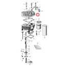 Cylinder Parts Diagram Exploded View for Harley 45" Flathead