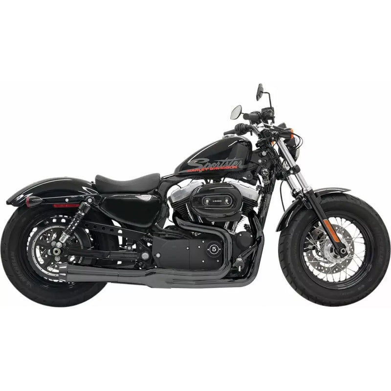 Bassani Road Rage II Mega Power 2-into-1 Auspuffanlage für Harley