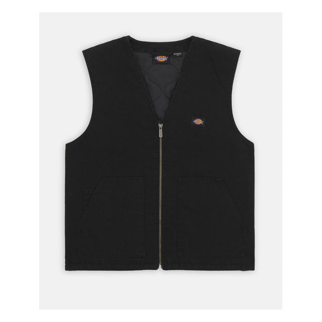 Dickies Duck Canvas Vest Black / S