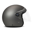 DMD P1 Open Motorcycle Helmet Matte Grey / XS (54cm)  - Customhoj