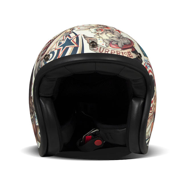 DMD Retro Custom Open Motorcycle Helmet