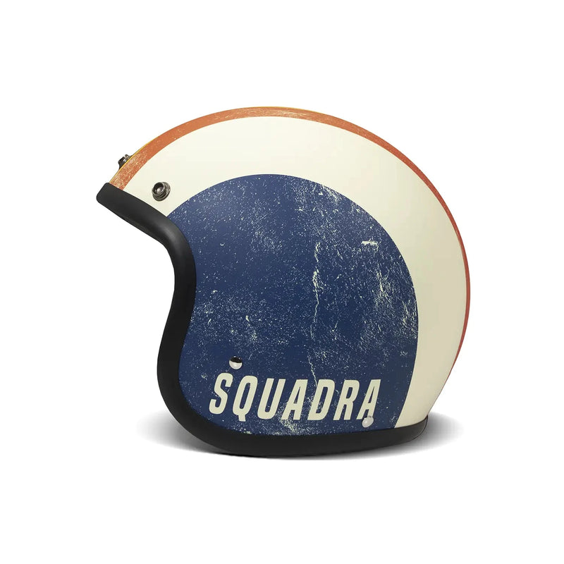 DMD Retro Graphic Open Motorcycle Helmet  - Customhoj