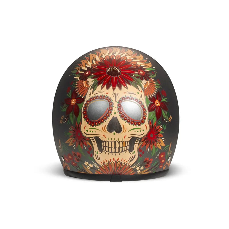 DMD Retro Graphic Open Motorcycle Helmet  - Customhoj