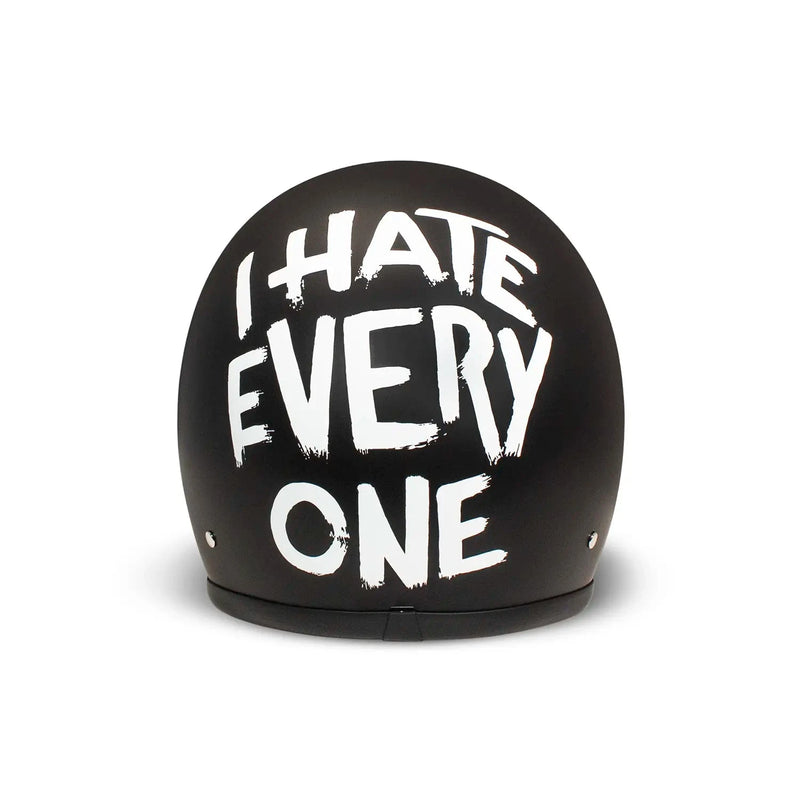 DMD Retro Graphic Open Motorcycle Helmet  - Customhoj
